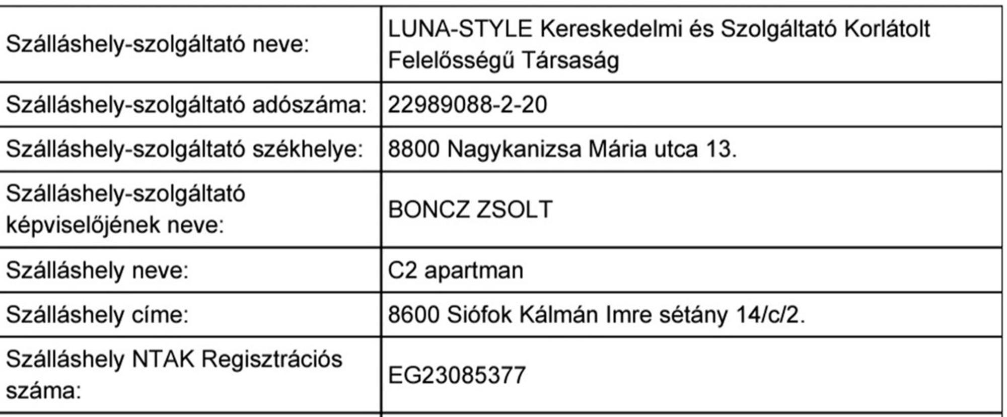 C2 Apartman Шиофок Экстерьер фото
